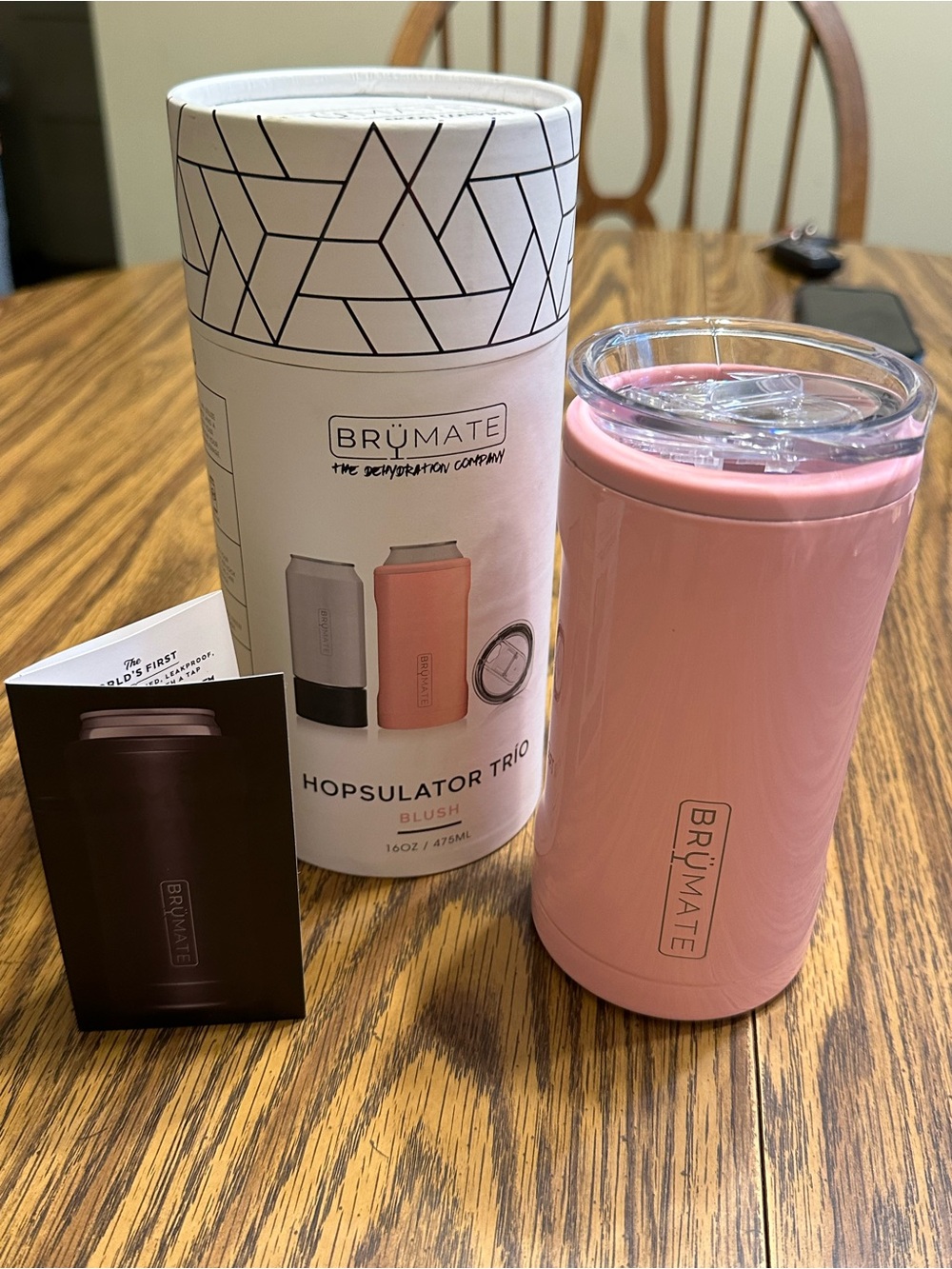 Brymate Insulated Can Tumbler - Blush